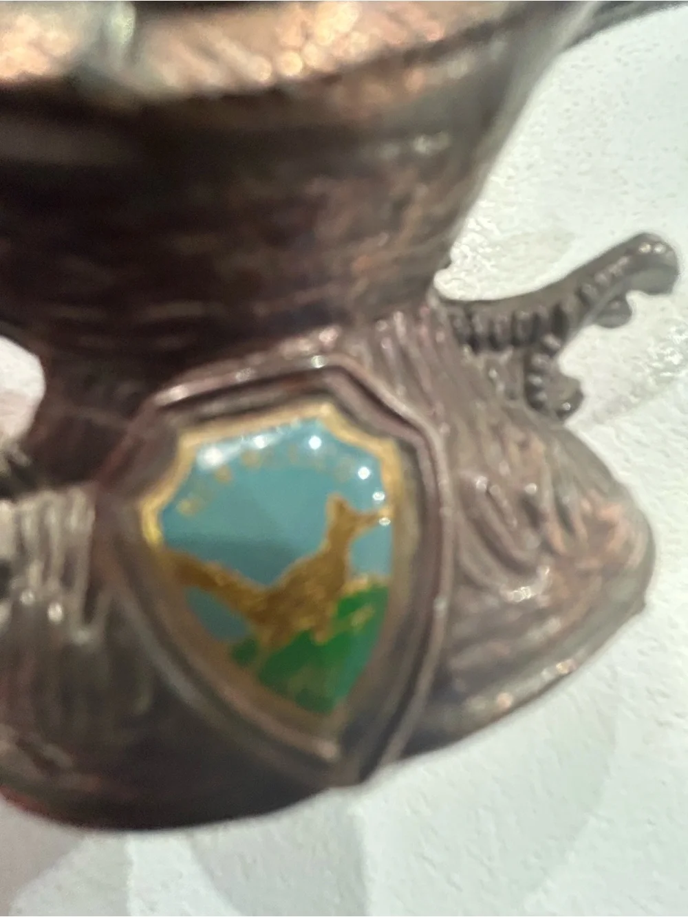 Vintage Bronze Tone Metal Roadrunner New Mexico Souvenir - Picture 2 of 10